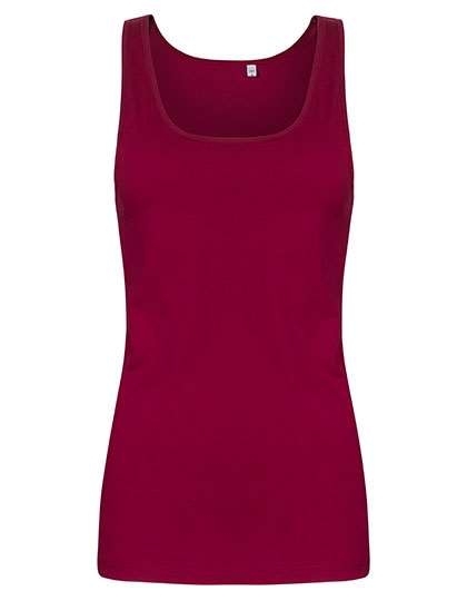 Koszulka damska na ramiączkach z podwójnymi szwami