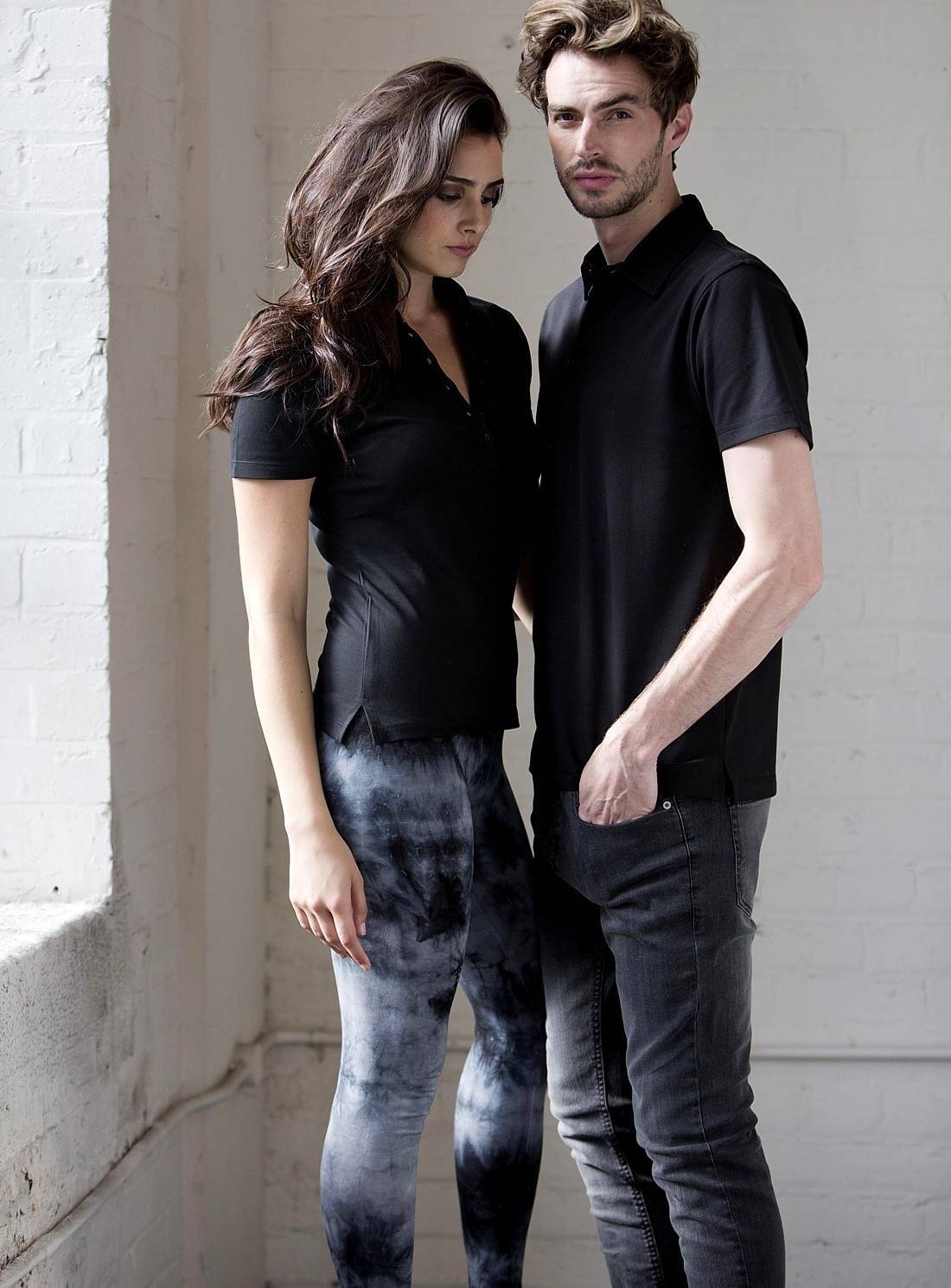 Koszulka damska polo z krótkim rękawem