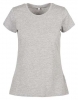 Koszulka damska z okrągłym dekoltem wykonana z bawełny o splocie single jersey