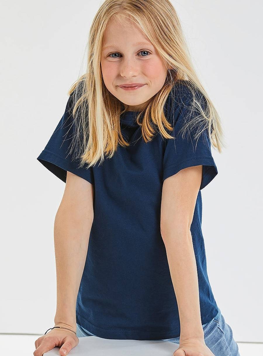 Koszulka dziecięca Russell bez szwów bocznych