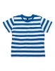 Koszulka dziecięca w stylu marynarskim z poziomymi pasami