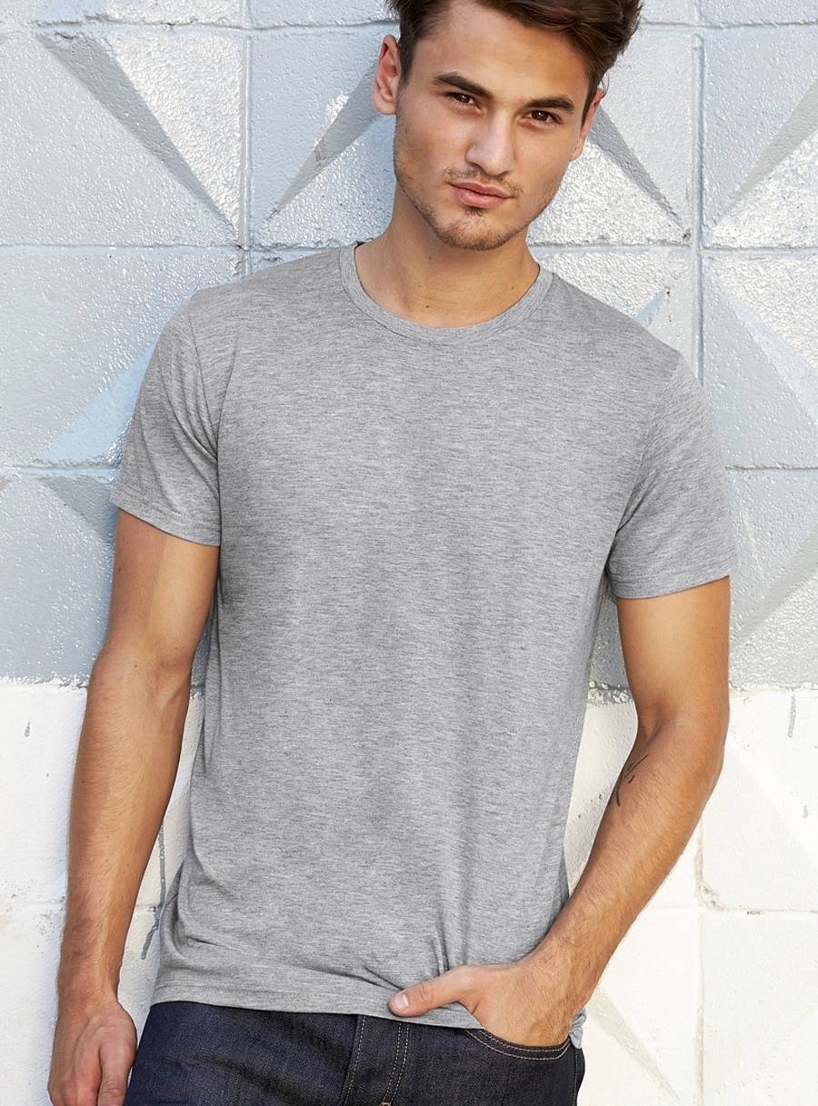 Koszulka męska B&C Triblend