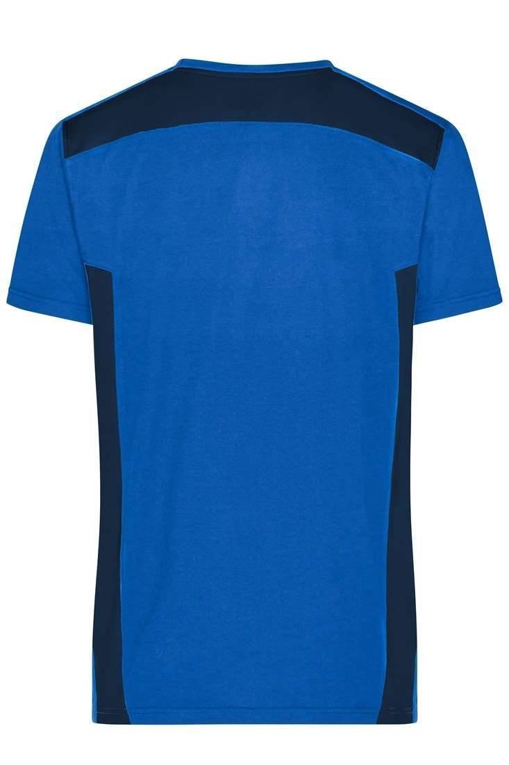 Koszulka męska dwukolorowa, wytrzymała - uszyta z ekologicznych materiałów