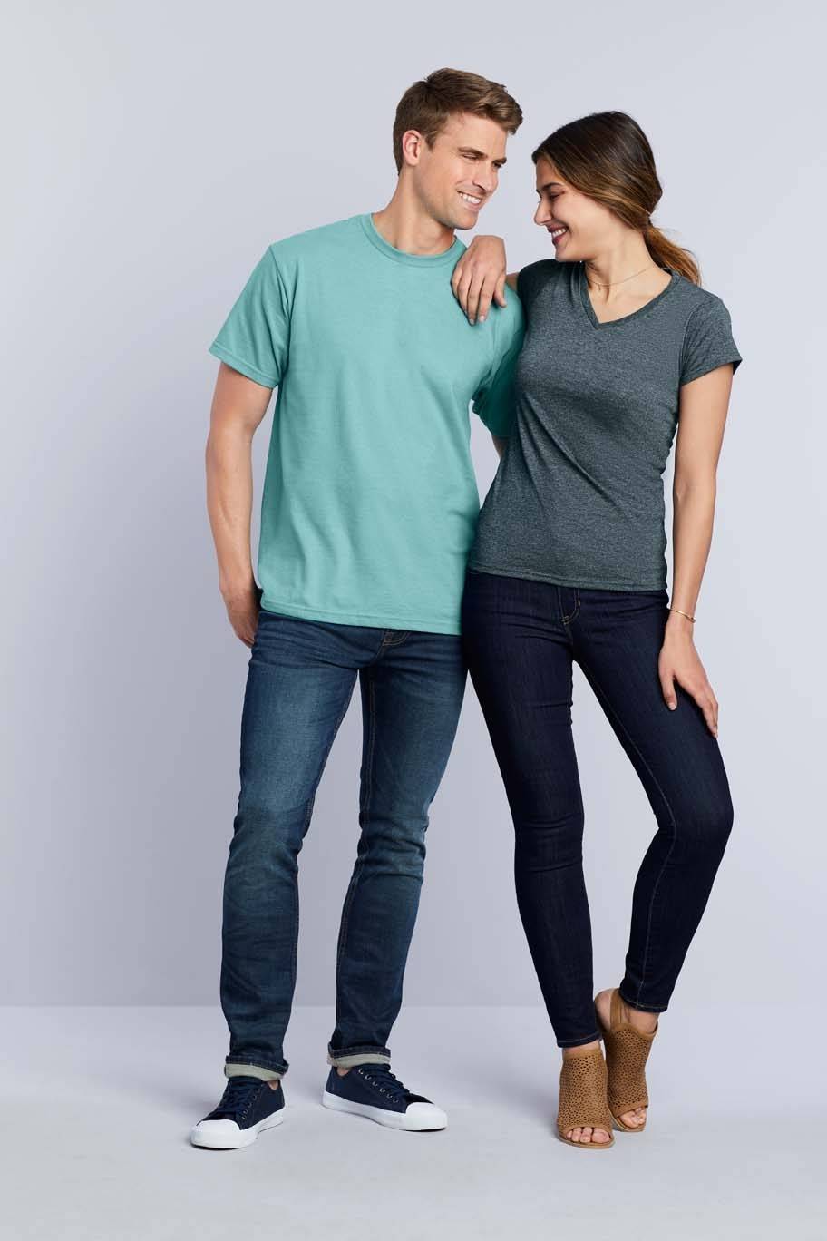 Koszulka męska o klasycznym kroju Gildan