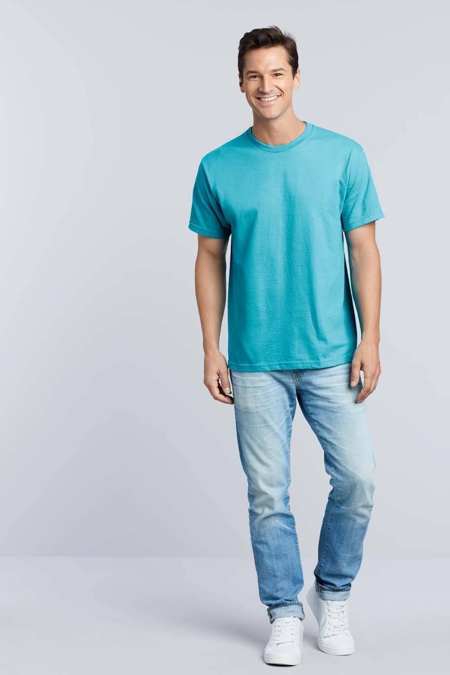 Koszulka męska o klasycznym kroju Gildan