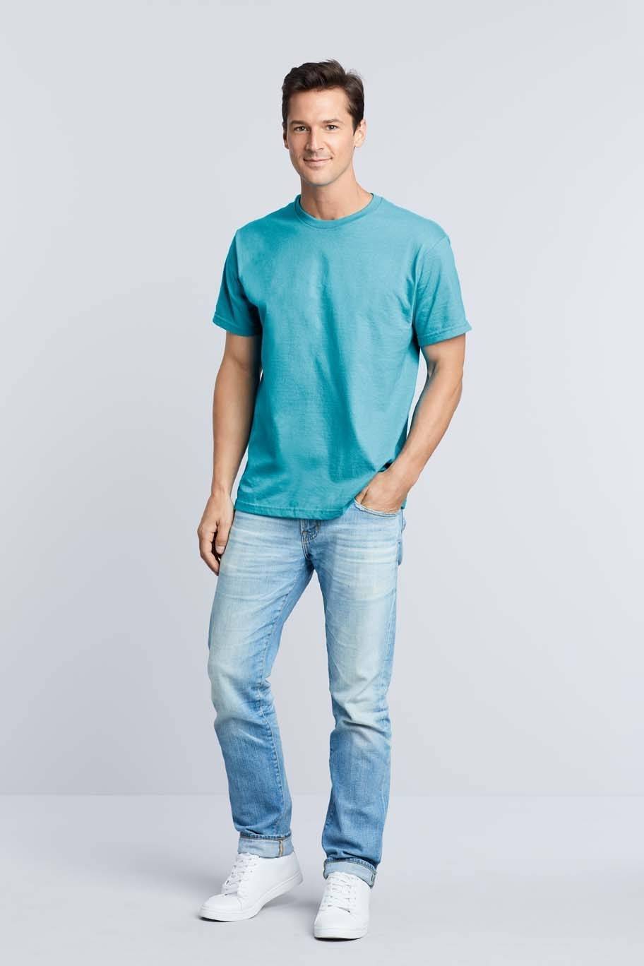 Koszulka męska o klasycznym kroju Gildan