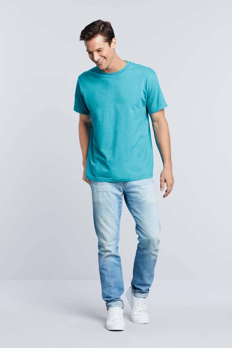 Koszulka męska o klasycznym kroju Gildan