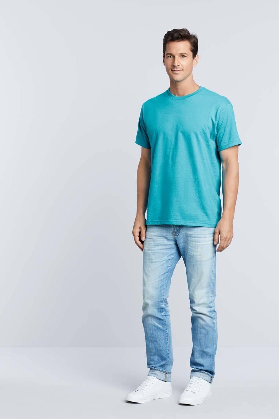 Koszulka męska o klasycznym kroju Gildan