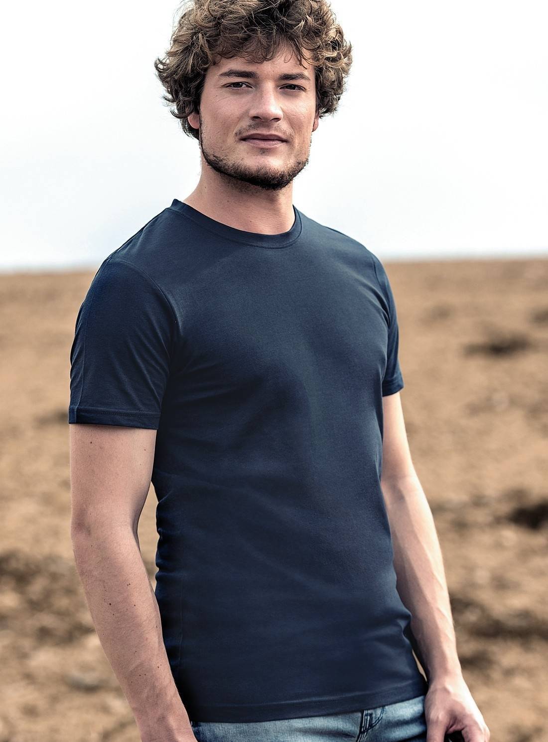 Koszulka męska o zwężonym fasonie HRM