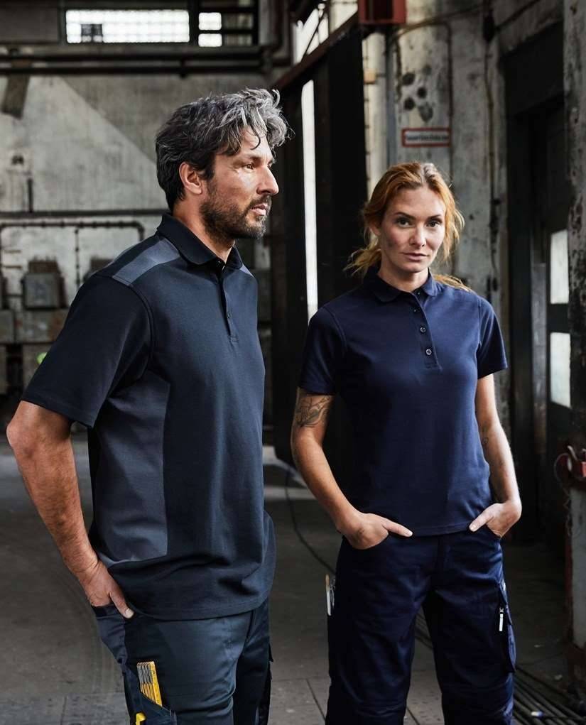 Koszulka męska polo o wytrzymałych parametrach, uszyta z ekologicznych materiałów