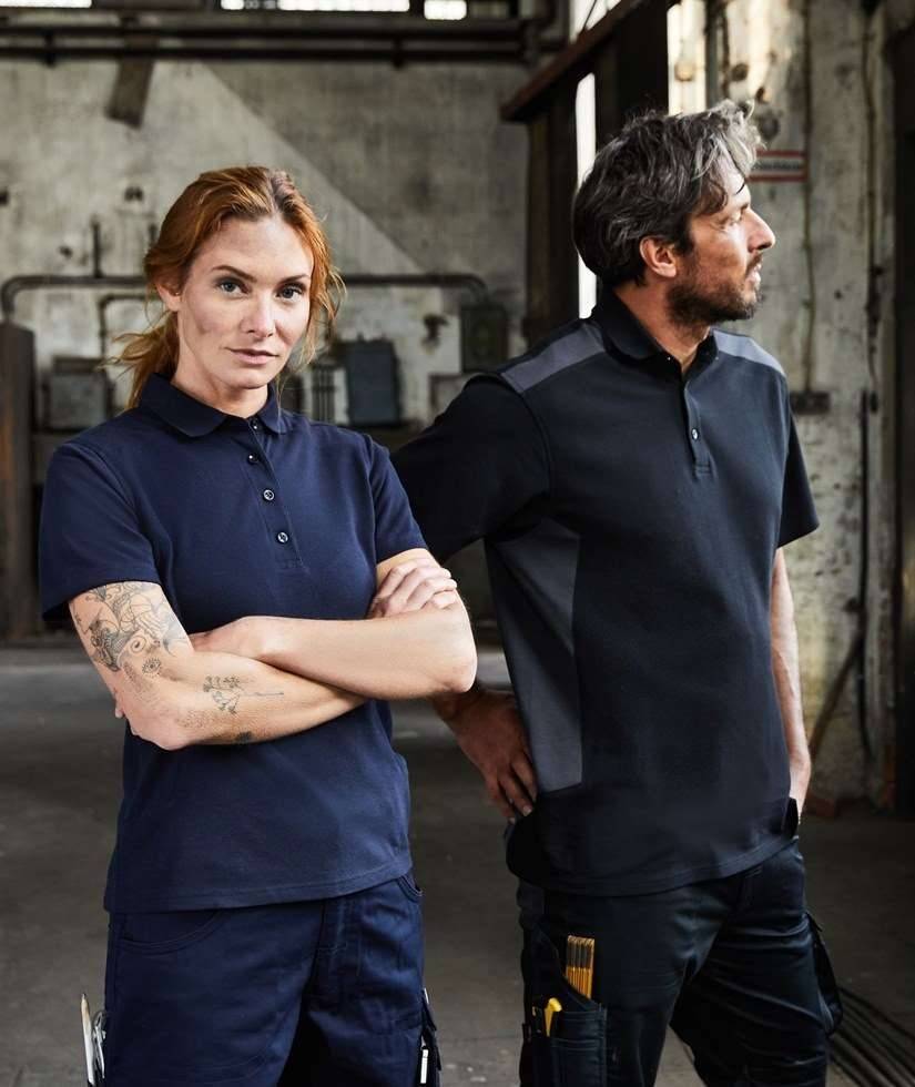 Koszulka męska polo o wytrzymałych parametrach, uszyta z ekologicznych materiałów