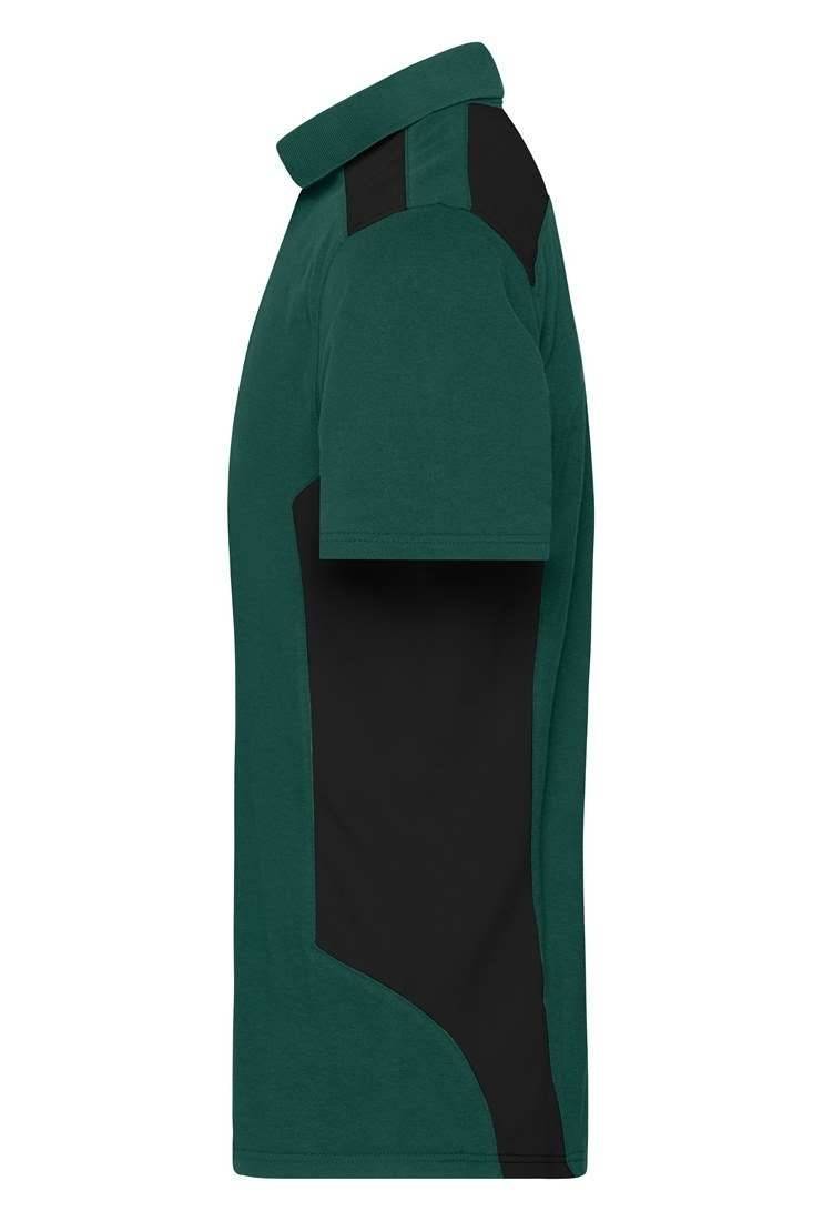 Koszulka męska polo o wytrzymałych parametrach, uszyta z ekologicznych materiałów