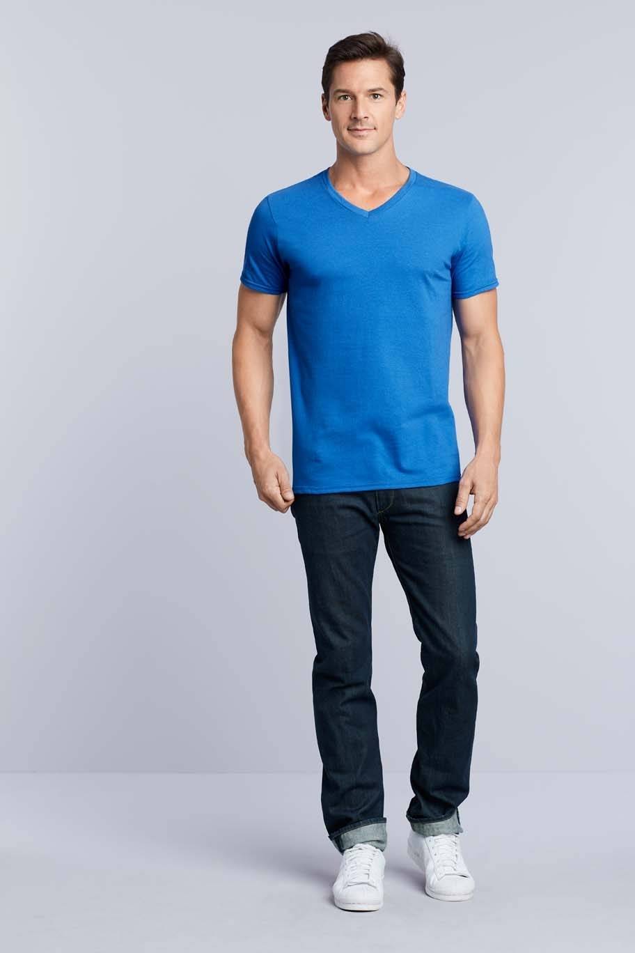 Koszulka męska Softstyle V-Neck