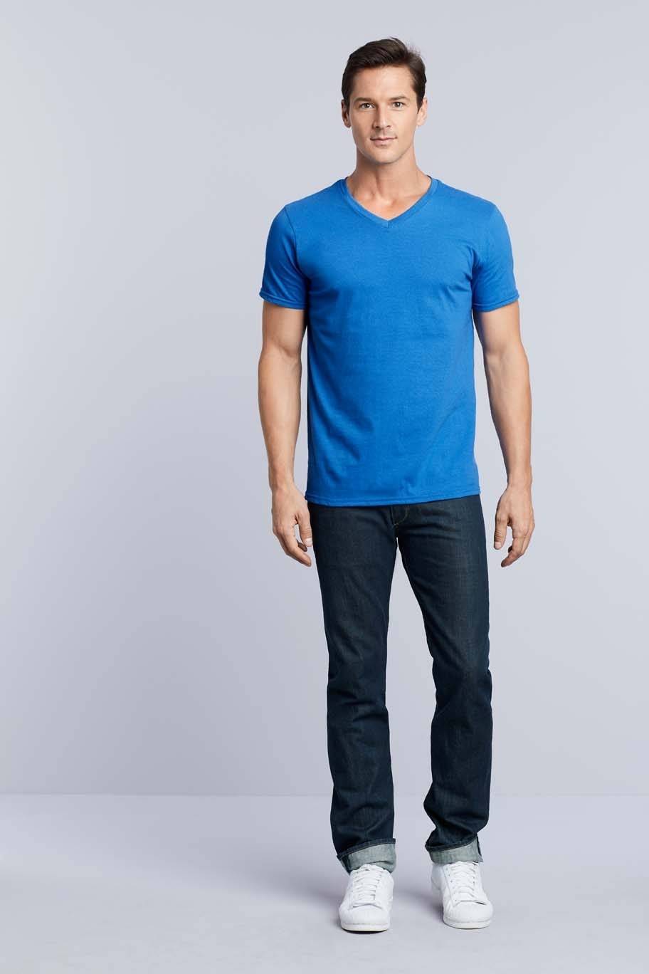 Koszulka męska Softstyle V-Neck