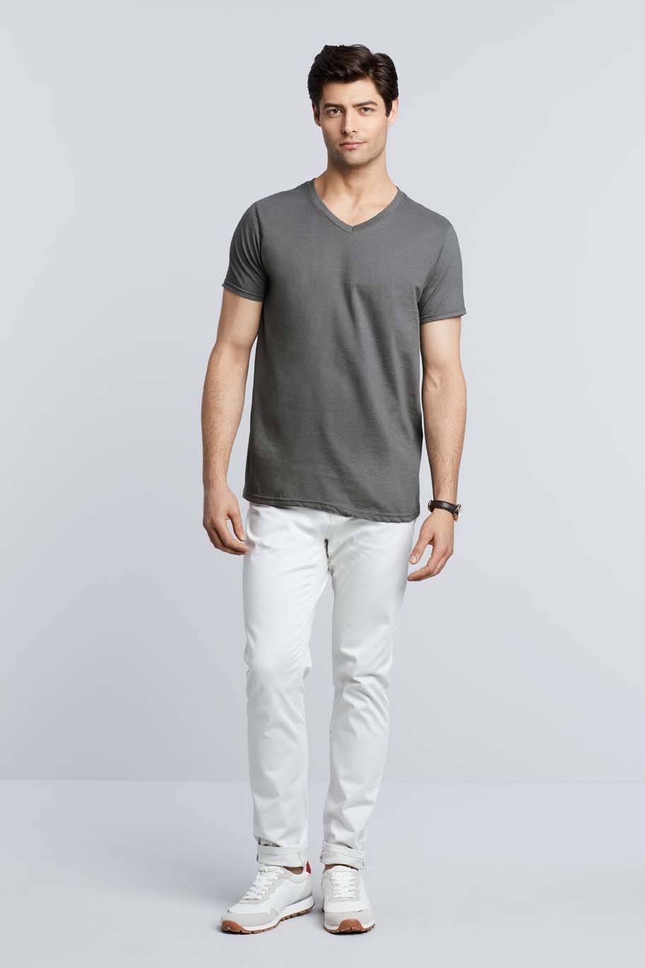 Koszulka męska Softstyle V-Neck