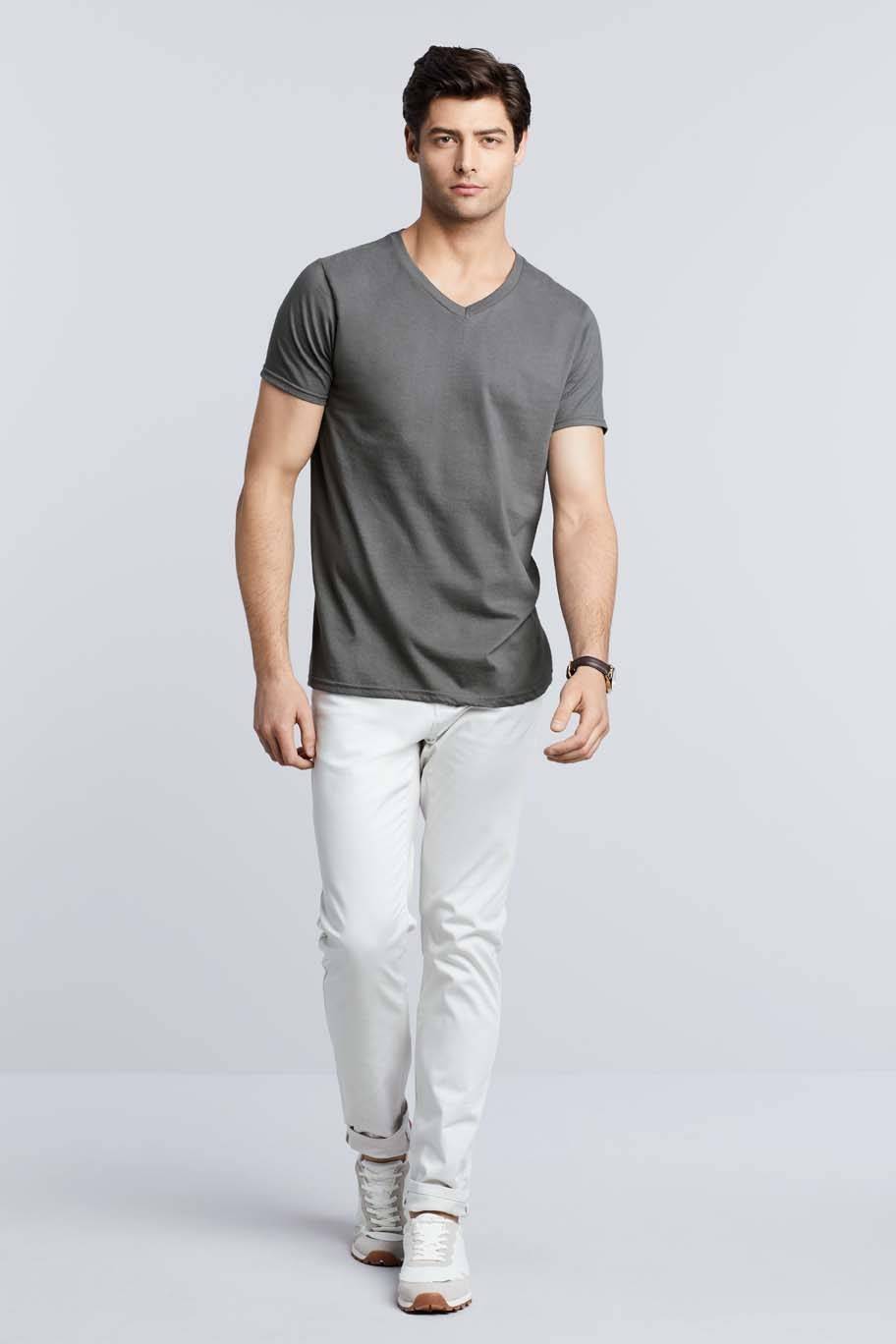 Koszulka męska Softstyle V-Neck