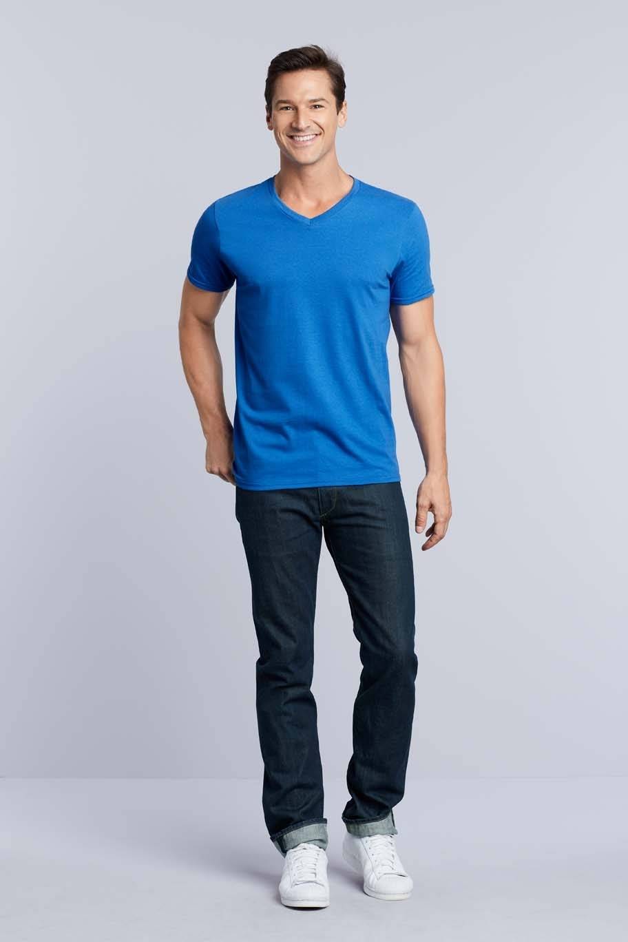 Koszulka męska Softstyle V-Neck