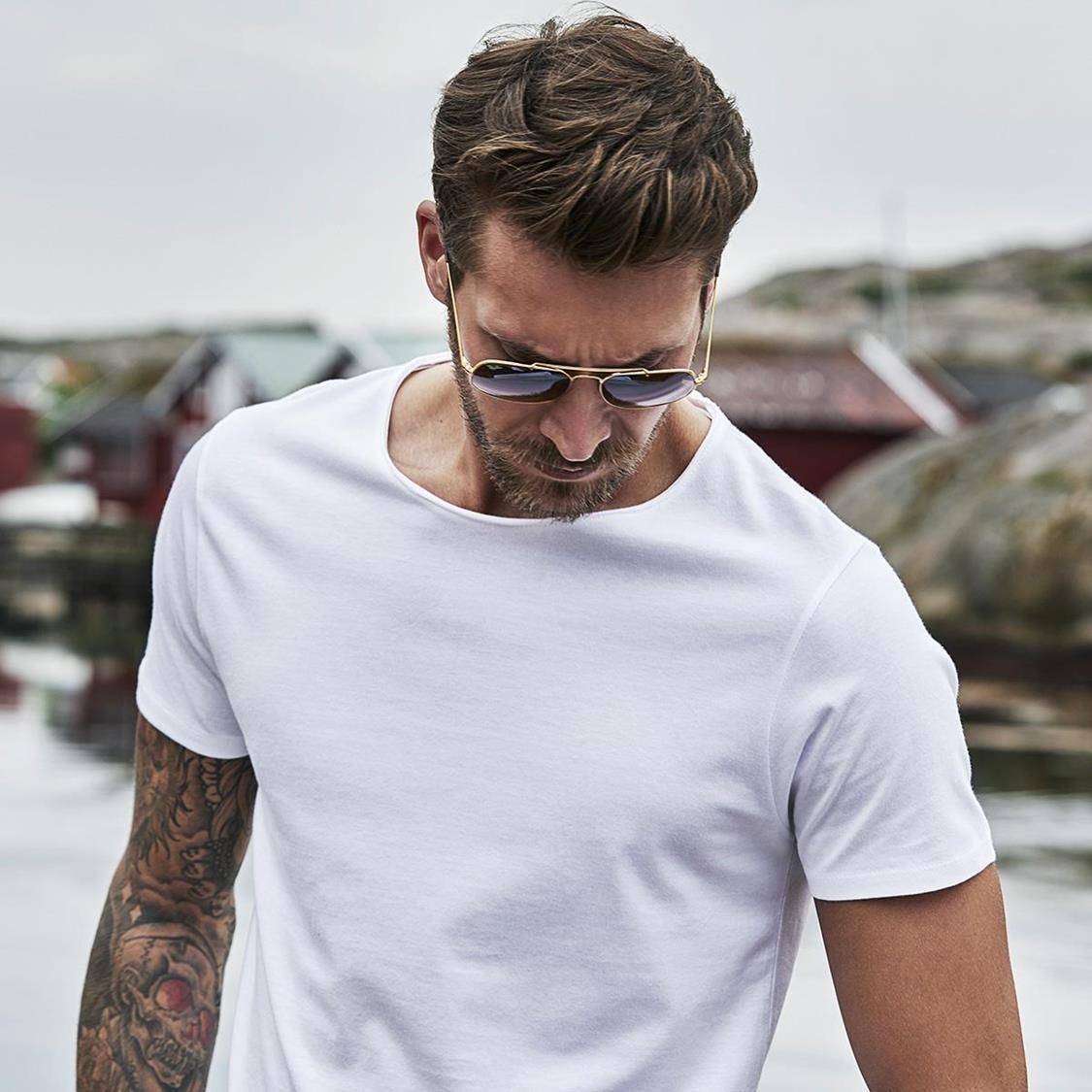 Koszulka męska t-shirt Tee Jays Raw Edge