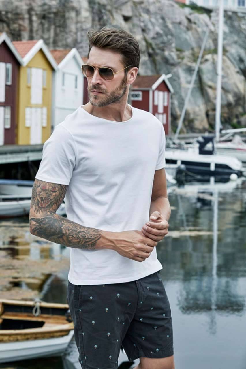 Koszulka męska t-shirt Tee Jays Raw Edge