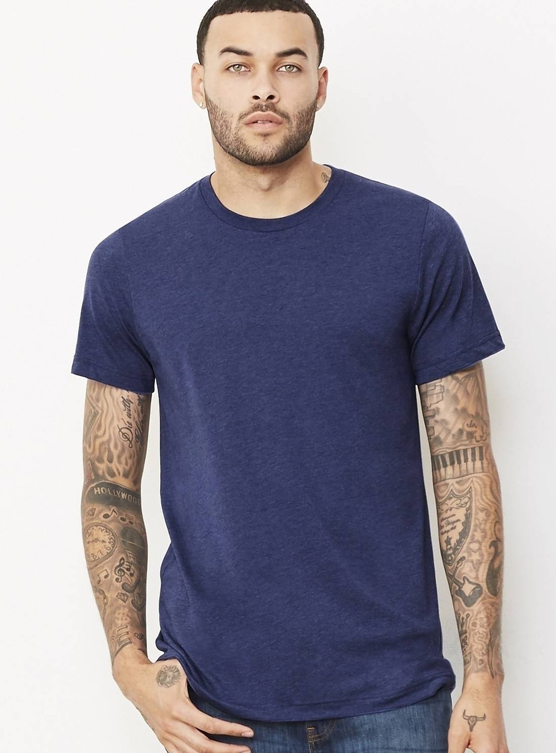 Koszulka męska Triblend Crew Neck