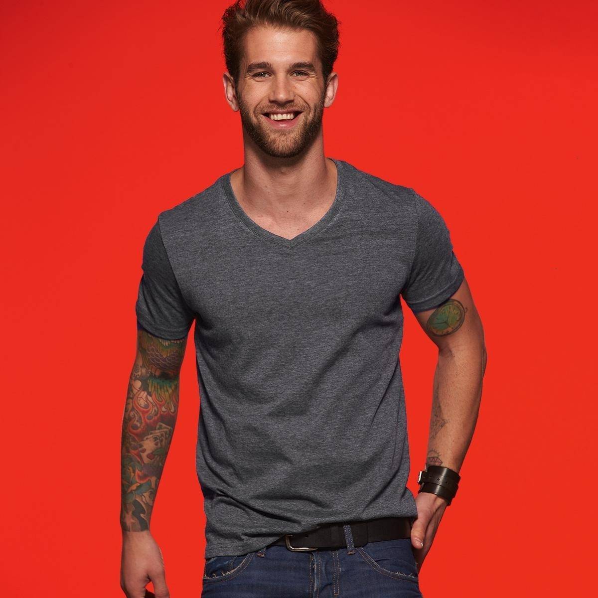 Koszulka męska typu t-shirt Heather