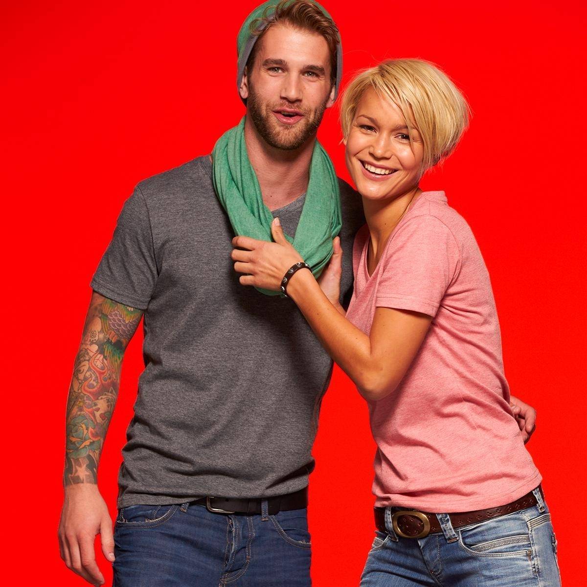 Koszulka męska typu t-shirt Heather