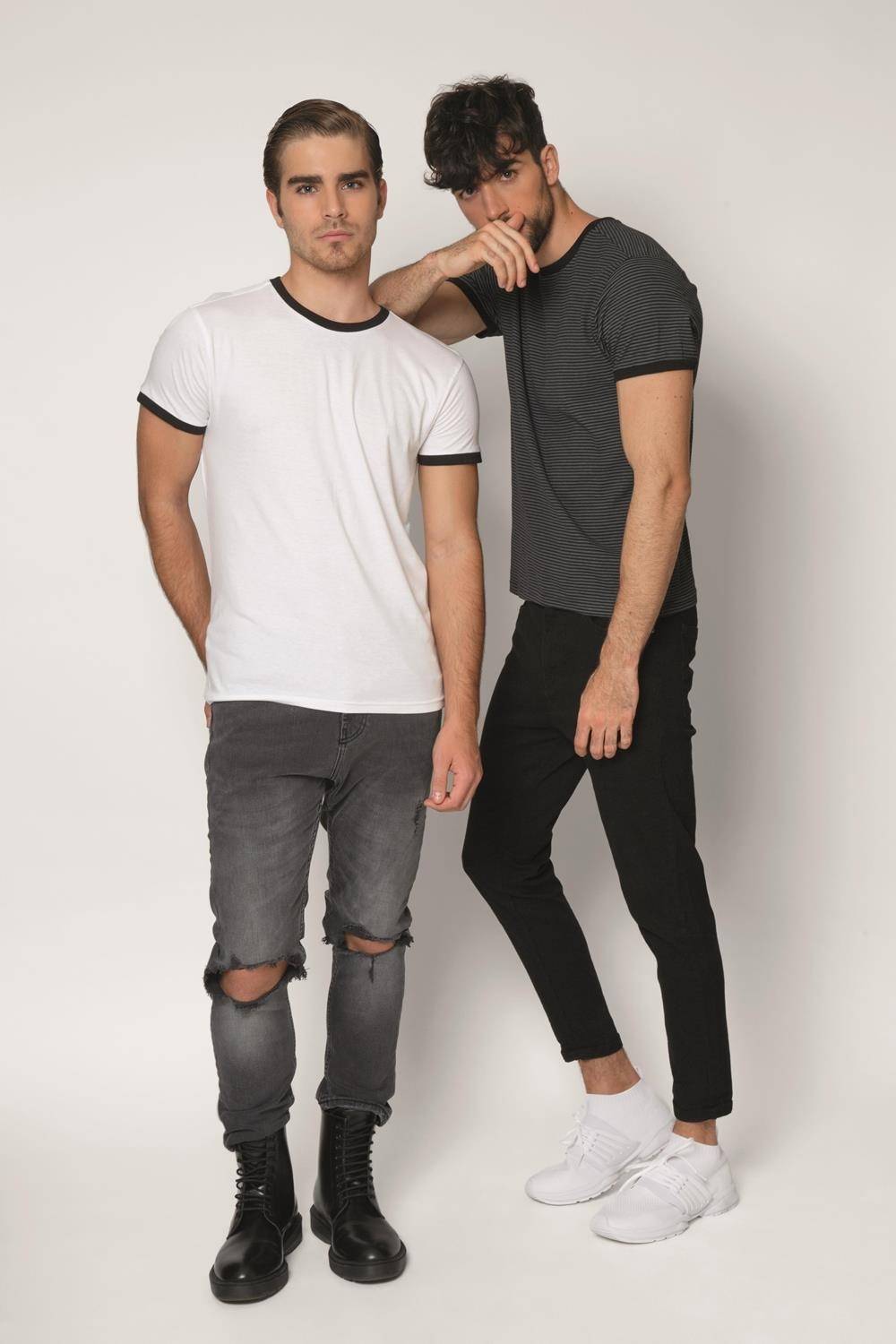 Koszulka męska wielokolorowa Boston