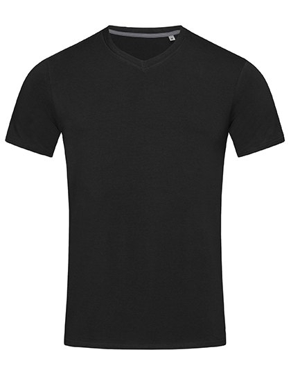 Koszulka męska z krótkim rękawem model V-Neck Clive