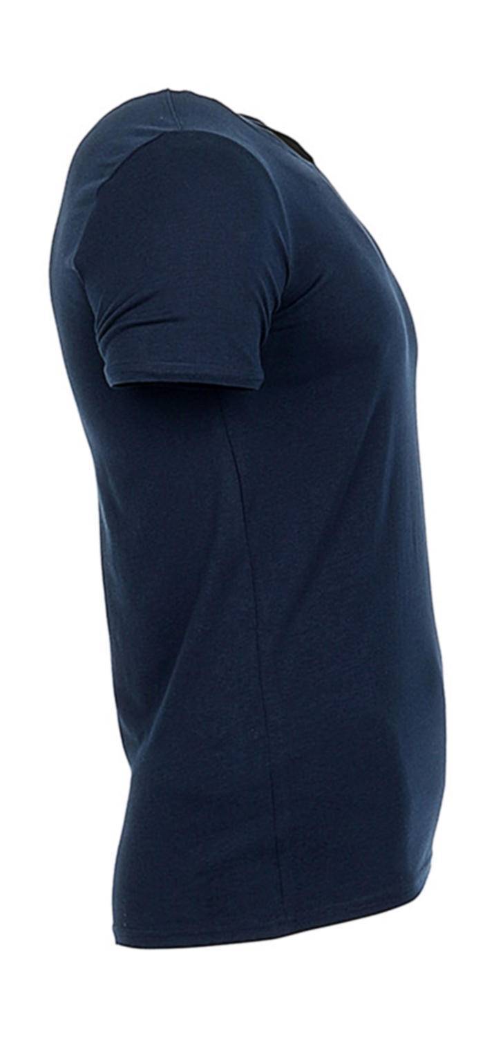 Koszulka męska z krótkim rękawem model V-Neck Clive