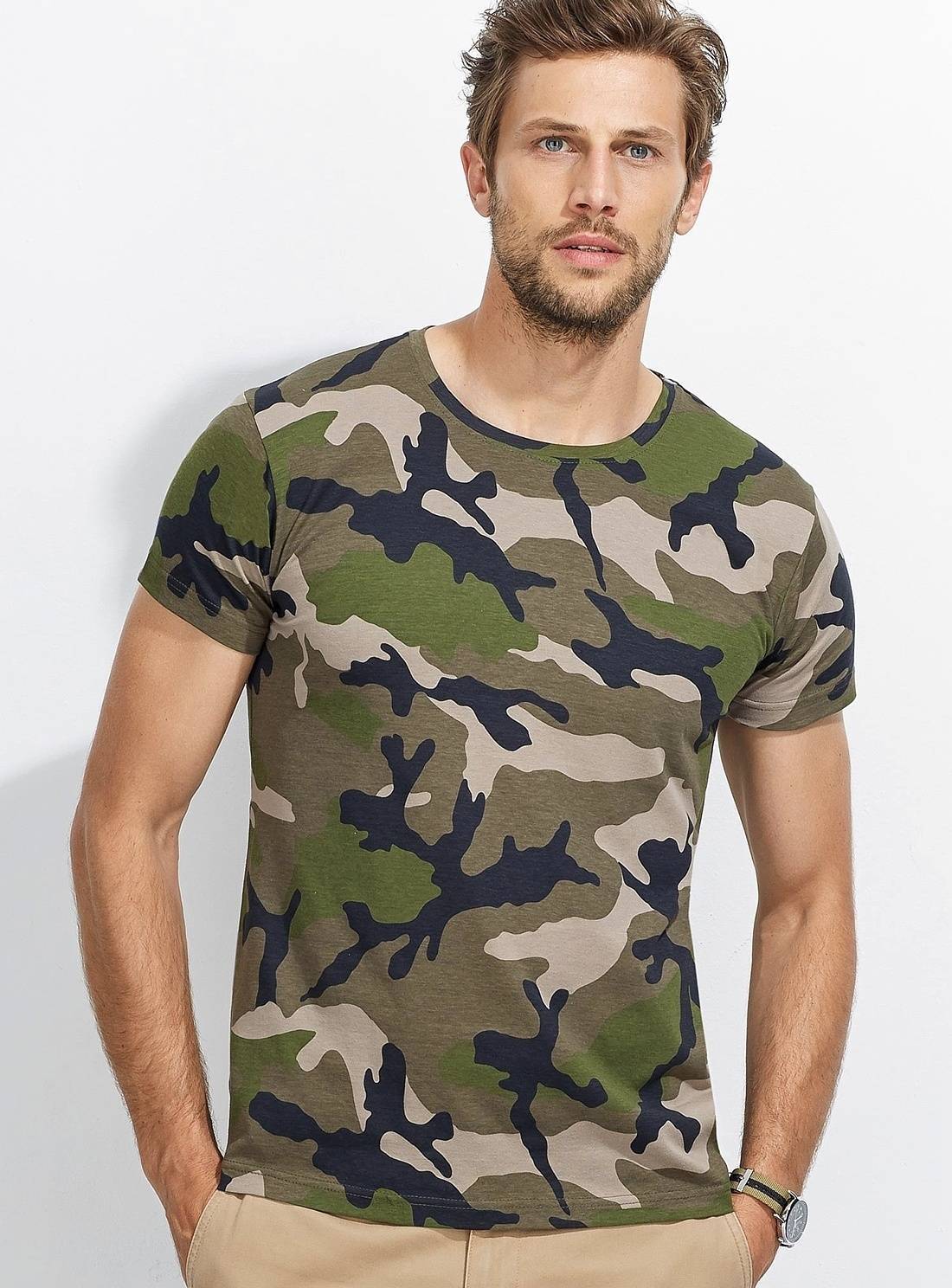 Koszulka moro model męski Camo