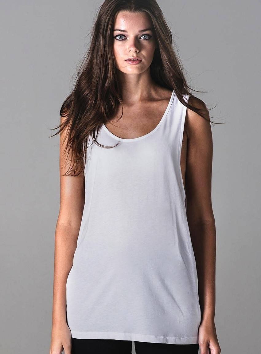 Koszulka na ramiączkach z bawełny organicznej Mantis