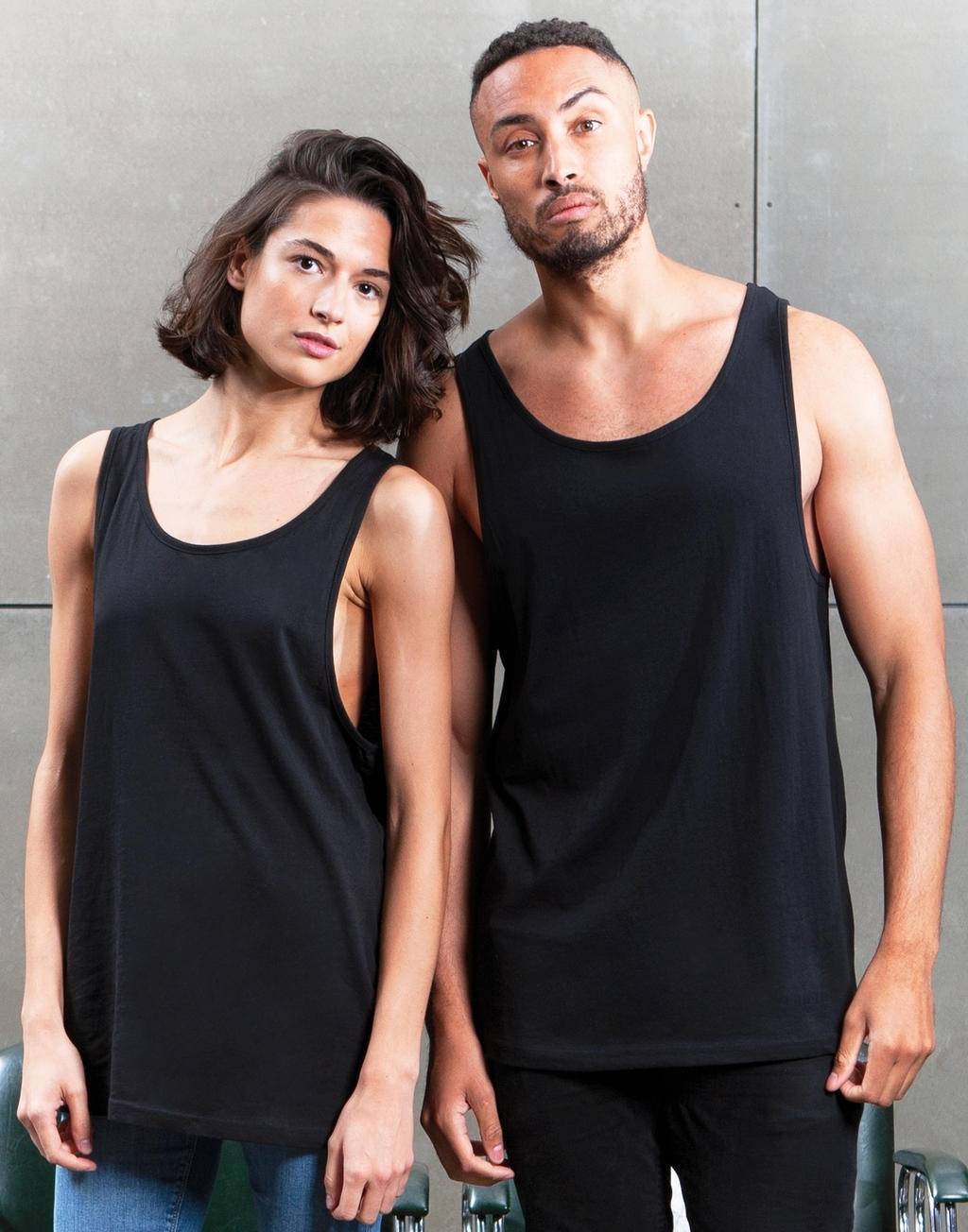 Koszulka na ramiączkach z bawełny organicznej Mantis