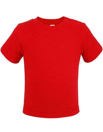 Koszulka niemowlęca z bawełny organicznej zapinana na zatrzaski