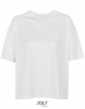 Koszulka o swobodnym fasonie oversized uszyta z bawełny organicznej, model damski