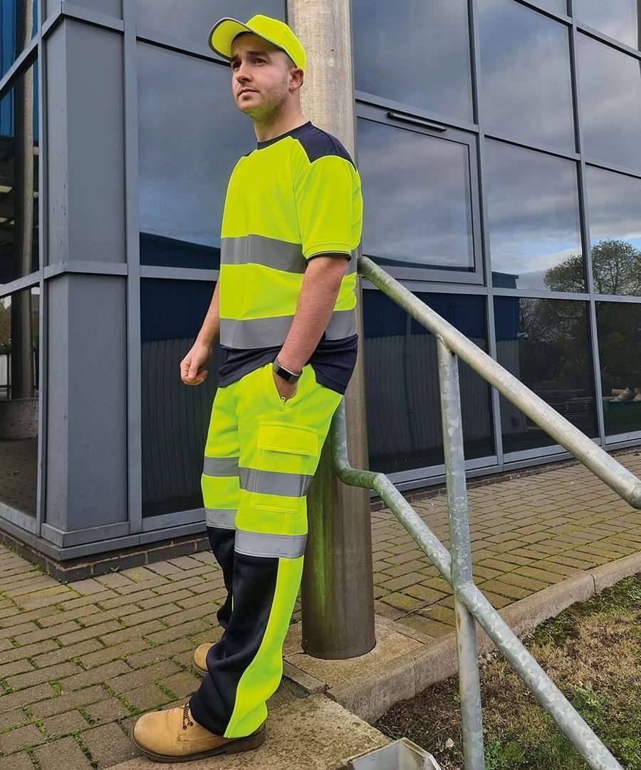 Koszulka odblaskowa dwukolorowa marki Yoko