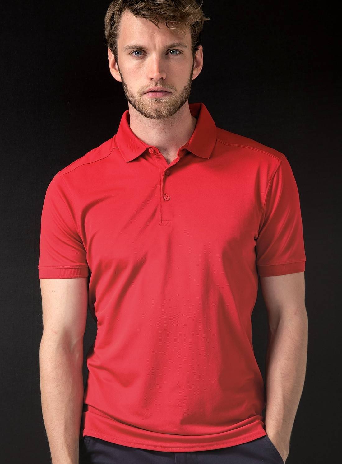 Koszulka polo męska Henbury ze stretchem