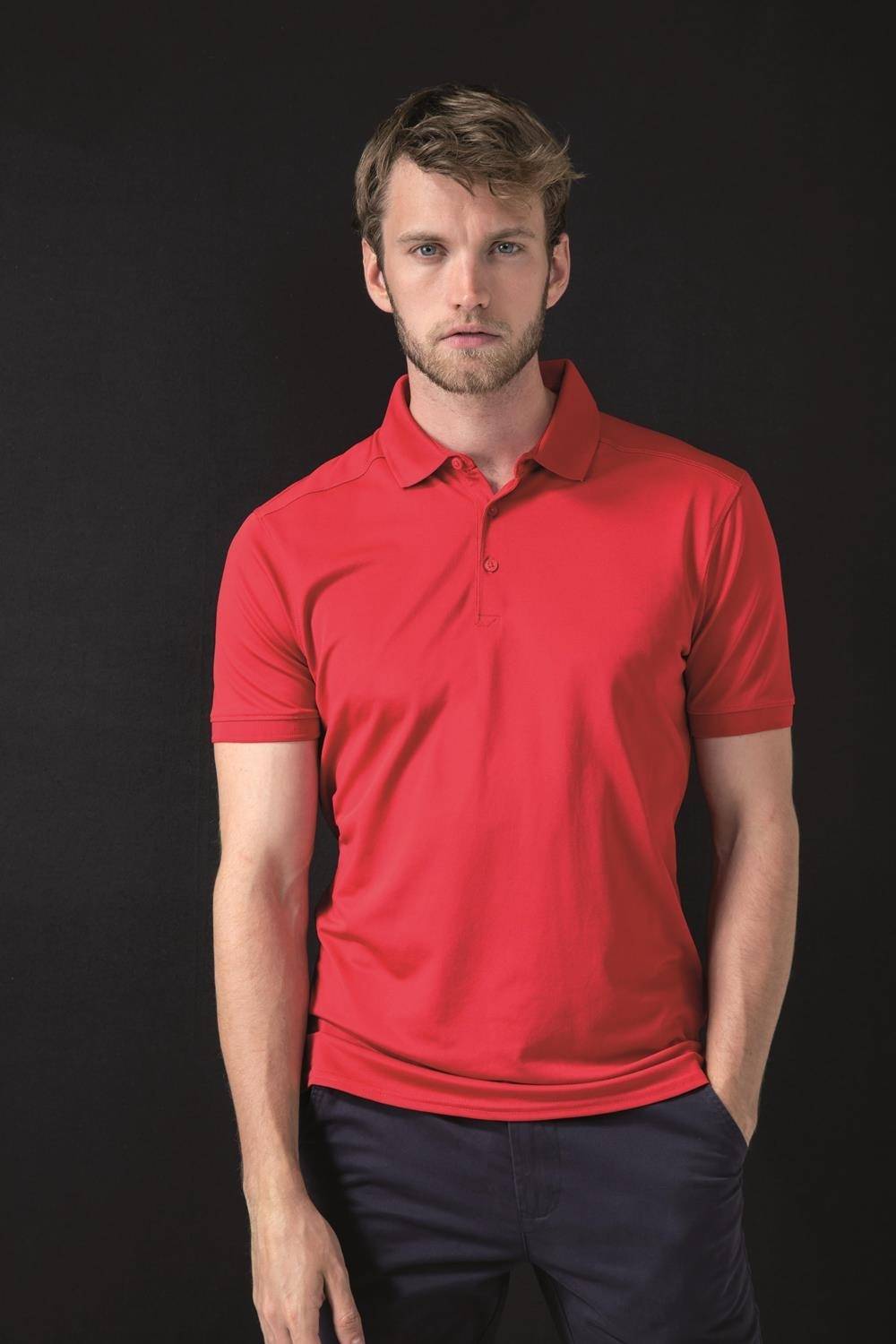 Koszulka polo męska Henbury ze stretchem