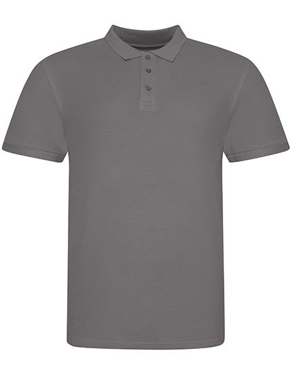 Koszulka polo męska o modnym fasonie z bocznymi rozcięciami