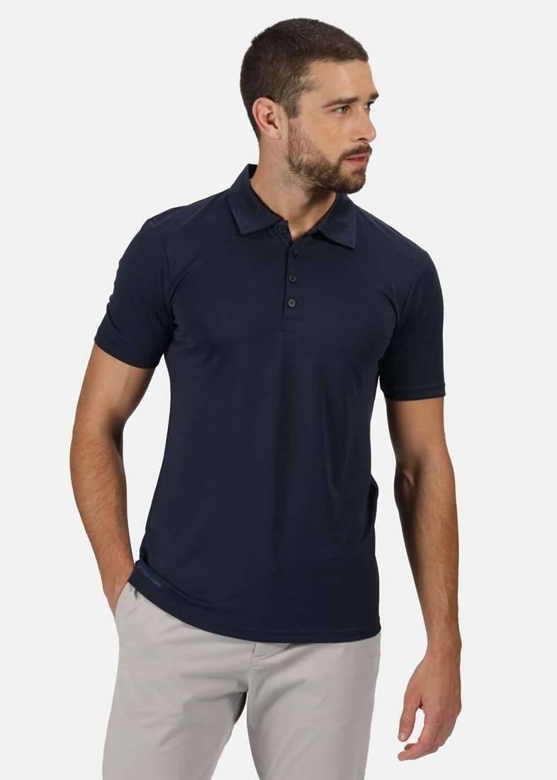 Koszulka polo męska Regatta z poliestru pochodzącego z recyklingu