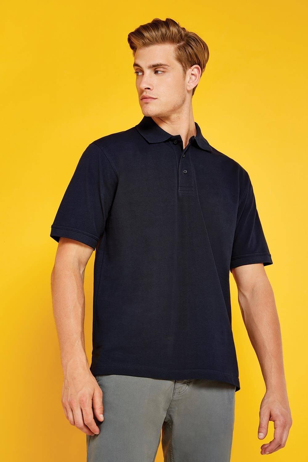 Koszulka polo męska z możliwością prania w wysokiej temperaturze