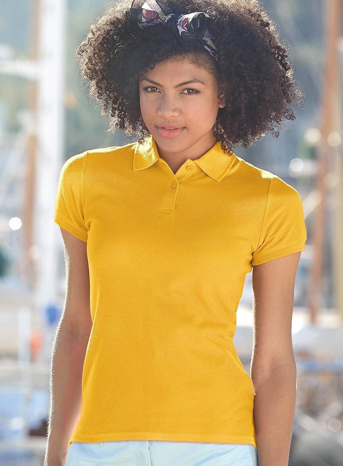 Koszulka polo model damski Fit Premium