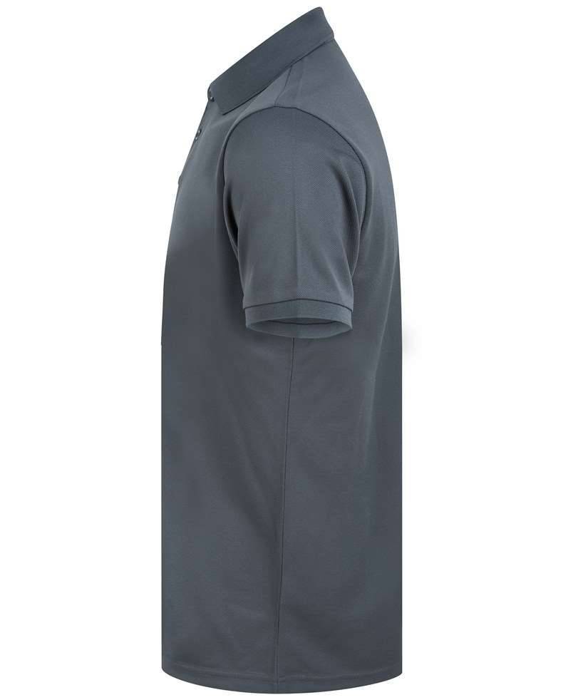 Koszulka polo o klasycznym kroju z oddychającego materiału z recyklingu