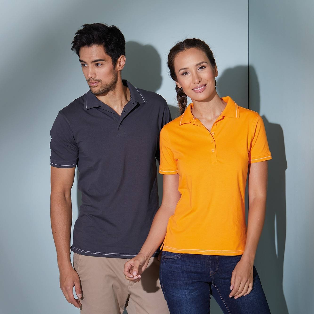 Koszulka polo w modelu Elastic