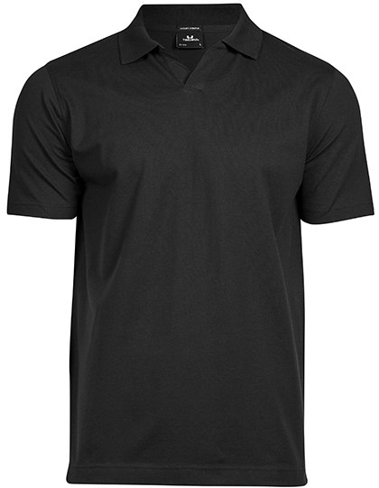 Koszulka polo z modnym kołnierzykiem V-neck marki Tee Jays, model męski
