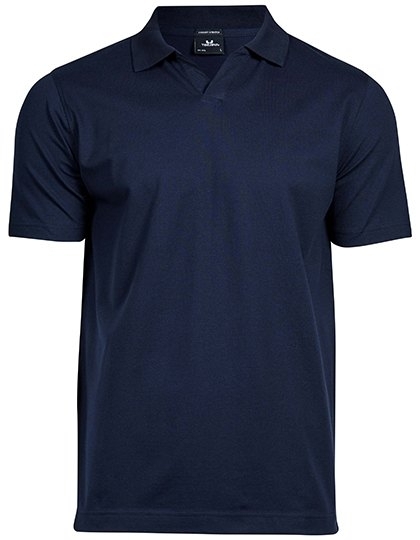 Koszulka polo z modnym kołnierzykiem V-neck marki Tee Jays, model męski
