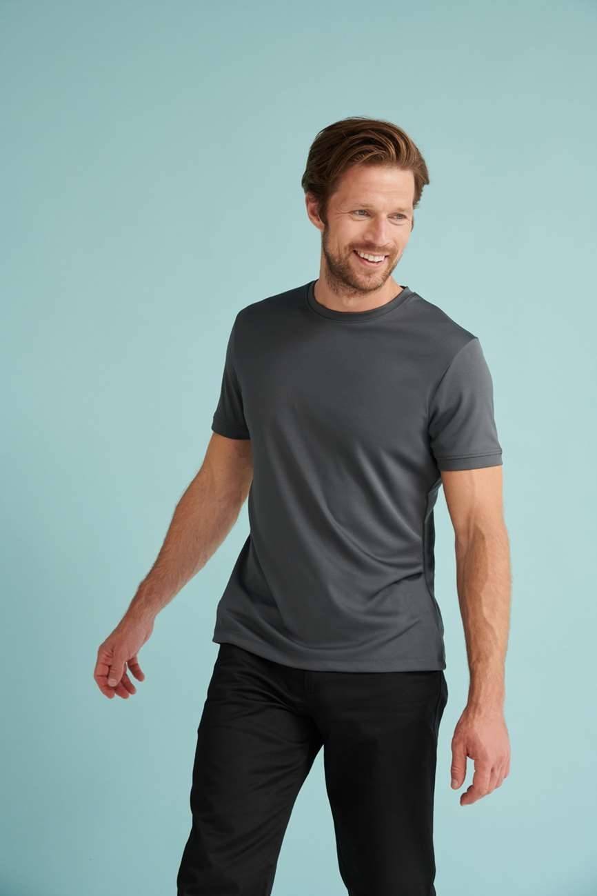 Koszulka sportowa, oddychający materiał znakomicie odprowadzający wilgoć