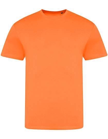 Koszulka T-shirt w jaskrawej kolorystyce o dopasowanym fasonie