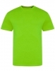 Koszulka T-shirt w jaskrawej kolorystyce o dopasowanym fasonie