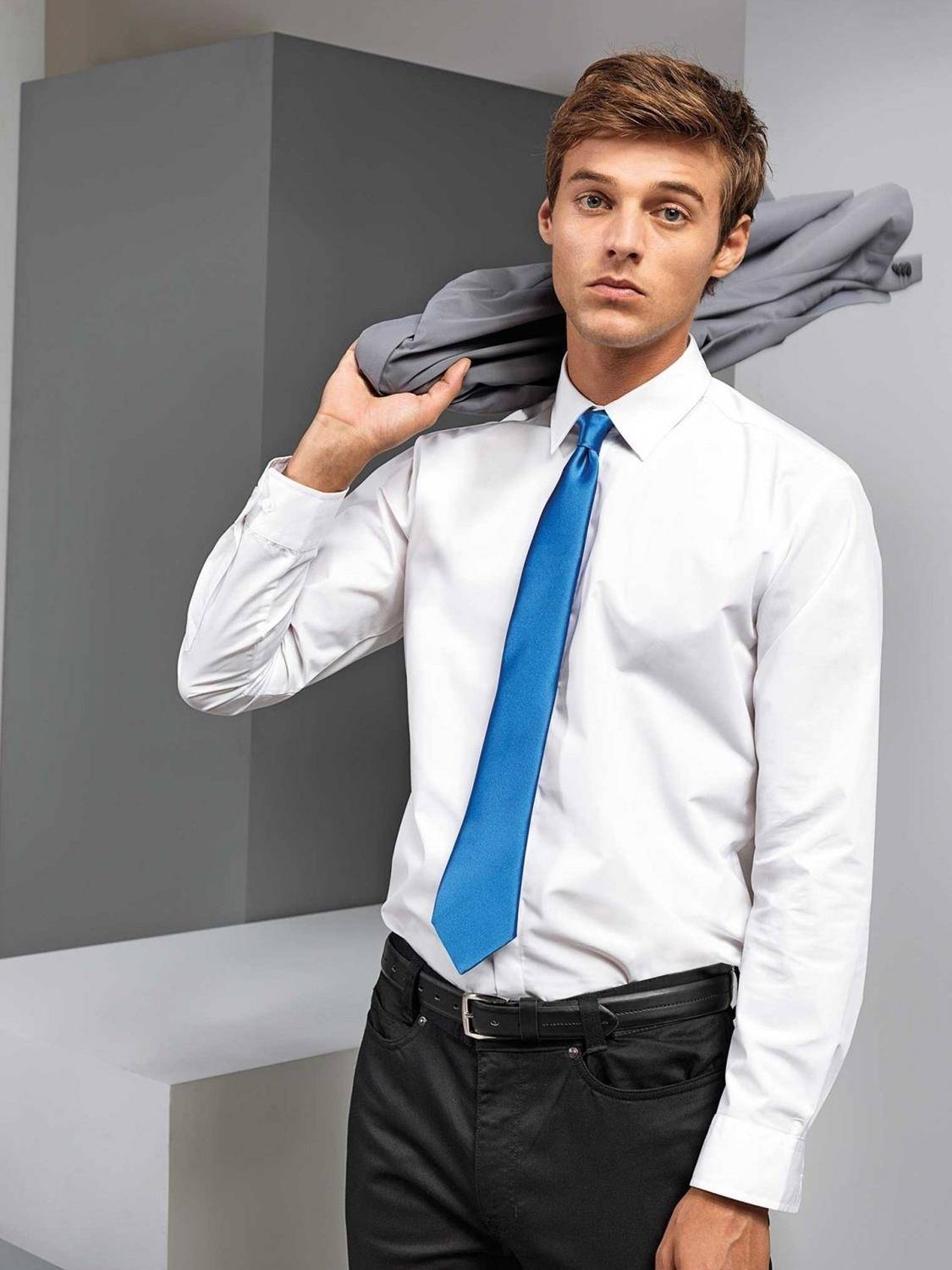 Krawat satynowy Colours