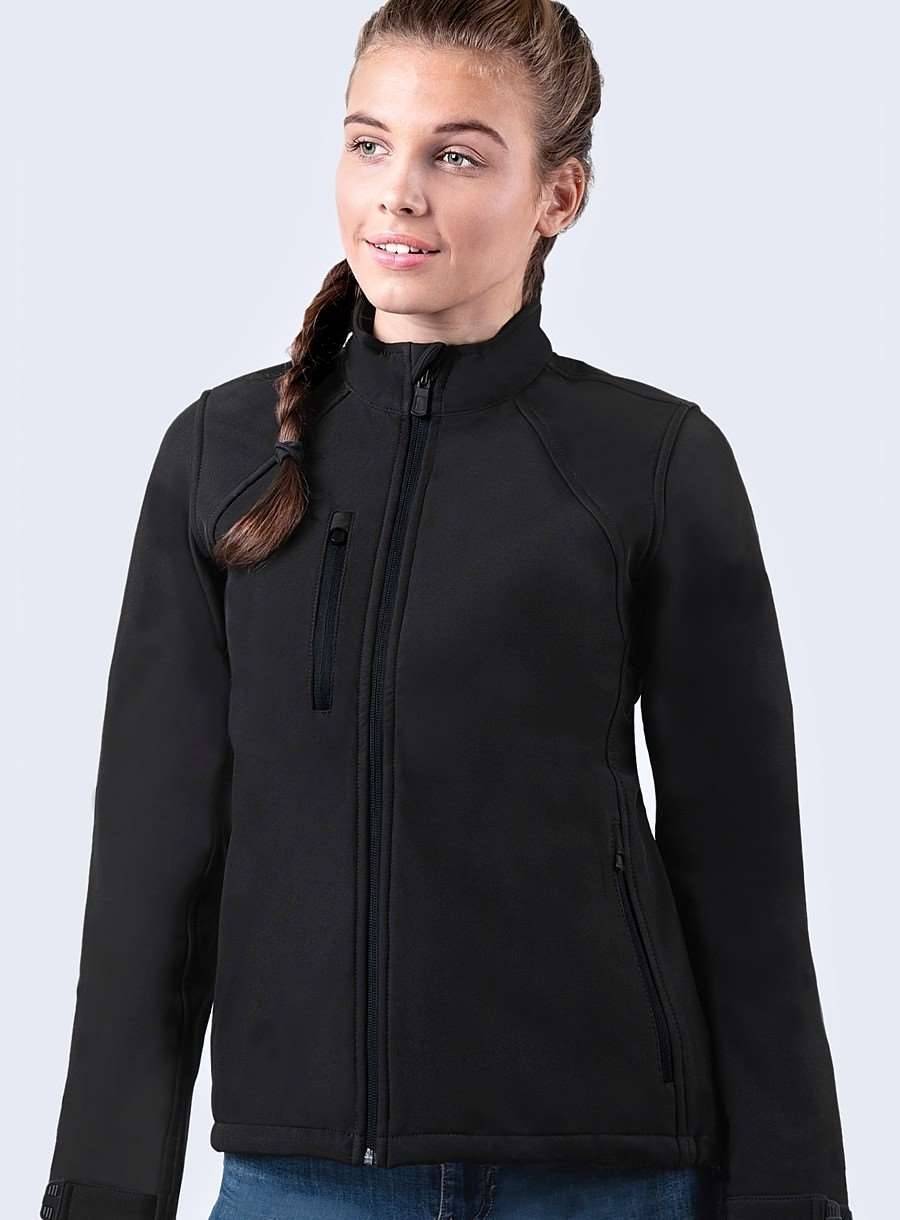 Kurtka damska softshell Starworld z kieszenią na klatce piersiowej